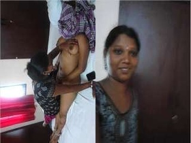 Tamil girl indulges in steamy solo session
