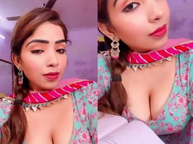 Watch Ayushi Jaiswal's ample bosom on full display