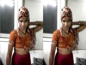 Indian couple from Rajasthan engages in sexual activity