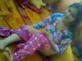 A bashful Assam girl and her boyfriend in a steamy video