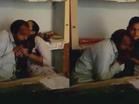 Teacher and student have steamy sex in school bathroom