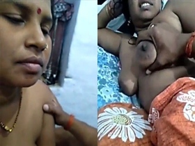 Mature couple has passionate sex on camera