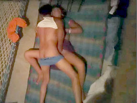 Spy on a Desi man in action in this village video