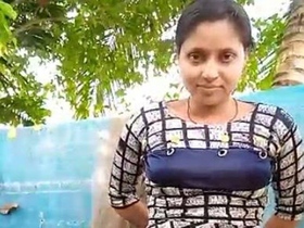 Village girl strips naked in MMS video for your pleasure