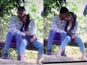 Nepali couple's romantic outdoor adventure, captured on camera by CC TV
