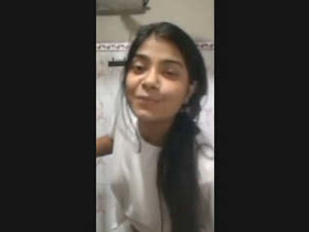 Pretty college student Falak in another steamy video