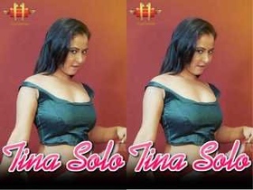 Watch Tina Solo in a steamy solo performance