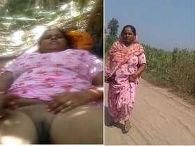 Indian bhabhi reveals her body and pussy in the great outdoors