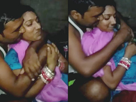 Desi couple with big tits enjoys steamy foreplay