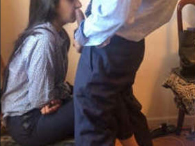 Indian girl from Punjab has interracial sex with black lover