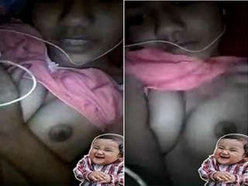 Watch a beautiful Assamese girl show off her tits and pussy in a video