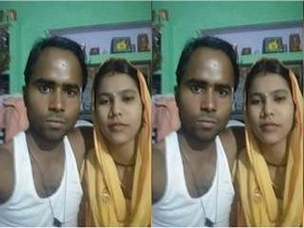 Desi wife masturbates and takes control over her husband's cock