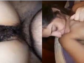 Lankan girl gets her asshole stretched by a well-endowed lover