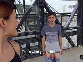 Compliant Anguita stops a stranger from touching himself in public