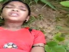Honeymooners indulge in outdoor porn on their honeymoon