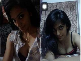 Beautiful Indian babe soaps up in a steamy video recorded by her admirer