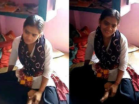 Adorable Indian girl gives an amazing blowjob