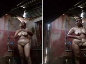 Tamil wife in the bathtub: A sensual video for her husband