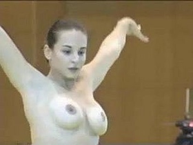 Watch Romanian gymnasts perform challenging stunts in this compilation video