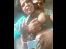 Desi Randi's homemade sexual encounter with her lover