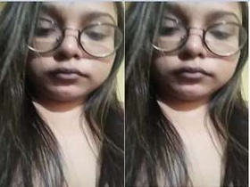 Busty Indian babe flaunts her wet pussy and big tits