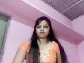 Desi bhabi flaunts her perky tits and cute body in a village setting