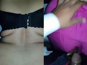 Desi wife with big ass gets doggy style fucking with audio and moaning