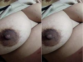 Bhabhi flaunts her ample bosom and intimate area