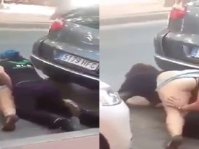 Street prostitute's moans and squirts in voodoo-inspired porn video