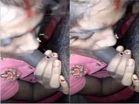 Bhabhi's oral skills impress husband in steamy video