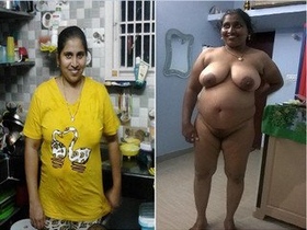 Watch a busty beauty soak up the sun in Telugu