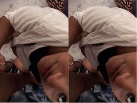 Desi babe gives a blowjob in Hindi