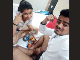 Desi couple indulges in hardcore sex in hotel room