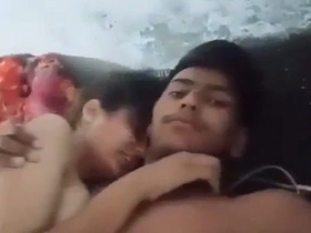 Amateur couple gets caught having sex in Hindi-speaking village