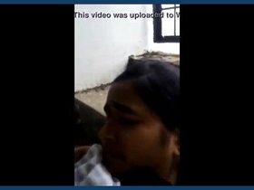 College lovers sneak away for a steamy after-class encounter