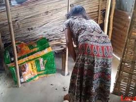 Desi wife gets wild with her hushband in a village hardcore video