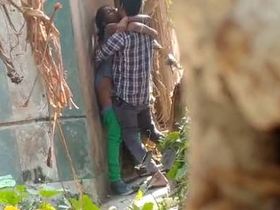 Desi college student has outdoor sex in video