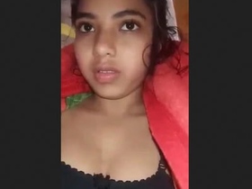 Bhabi's cute face while riding her husband