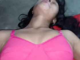 Horny Desi babe Bhavi gets a creamy load in her tight pussy