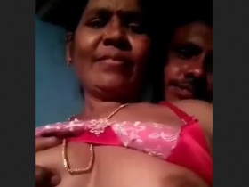 Aunty and uncle have steamy sex in this mature couple video