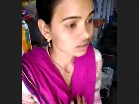 Quick blowjob in a store setting