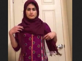 Muslim baby with a big butt gets naughty