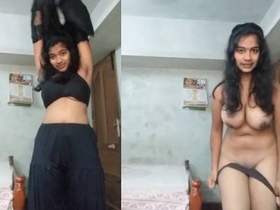 Beautiful Japanese teen makes a sexy video