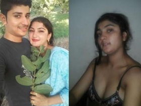 Pakistani girl takes a bath in video call