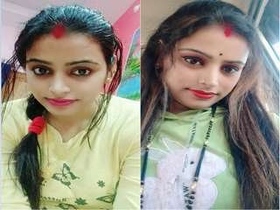 Hot Bhabhi teases on video call
