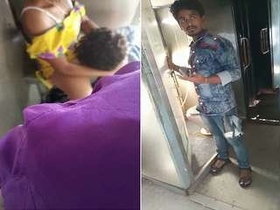 Desi couple's steamy toilet session caught on camera by train passengers