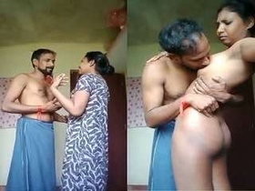 Desi wife records her own boob play and teases viewers