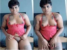 Naughty Indian girl flaunts her boobs and pussy in a steamy video
