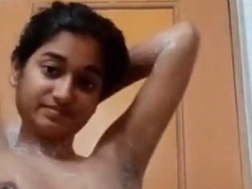 Watch an Indian teenager in a solo video