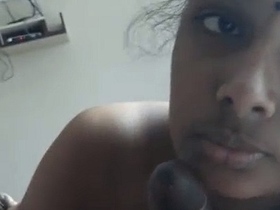 Tamil girl in action: Watch her give a blowjob in this video